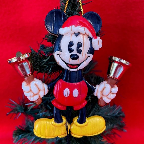 Mickey Mouse Santa Hallmark Ornament - Picture 1 of 7